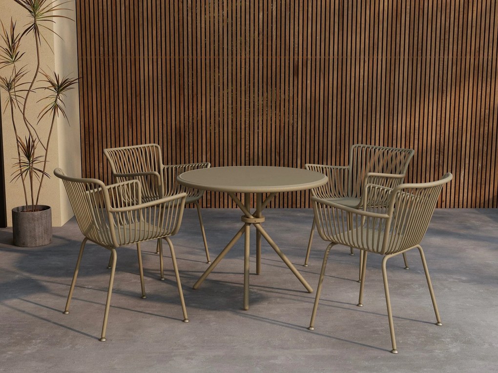 Conjunto de mesa e cadeiras Dallas 5163