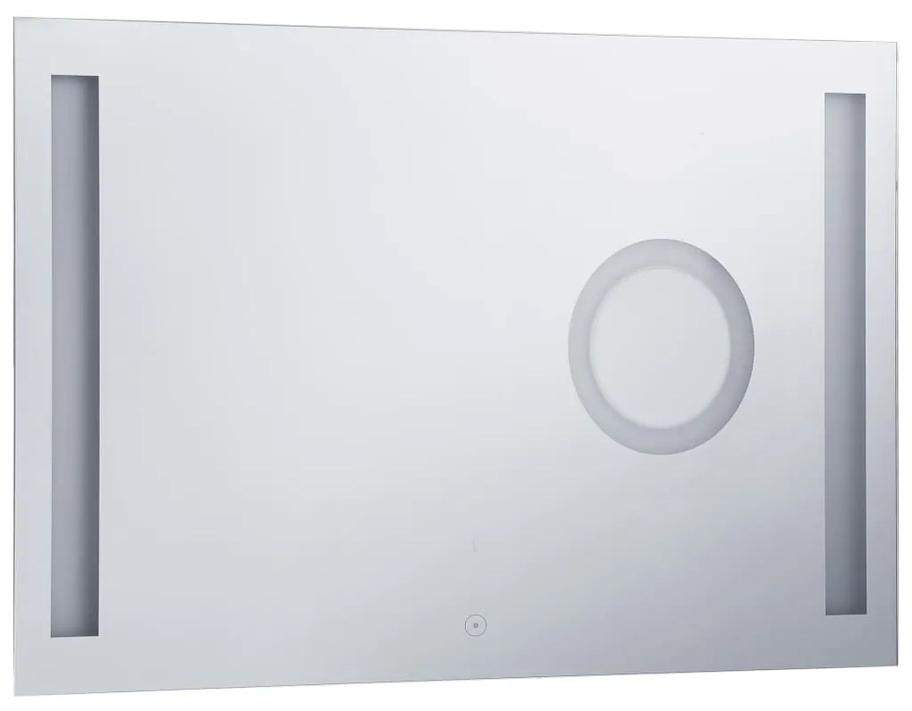 Espelho de parede LED c/ sensor tátil casa de banho 100x60 cm