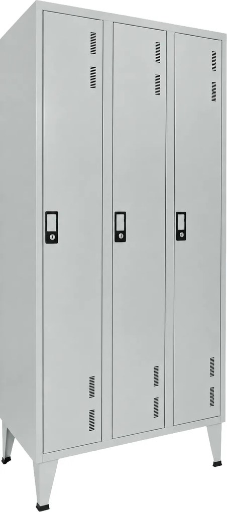Cacifo Metálico Triplo 3 Portas 1900x900x500mm -  Normas NP 1116 A