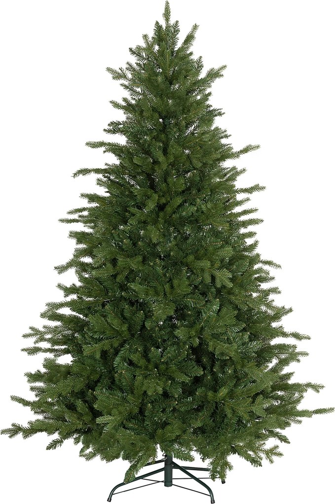 HOMCOM Árvore de Natal Artificial 180 cm com 1821 Pontas Retardantes de Chamas, Suporte Metálico Dobrável | Aosom Portugal