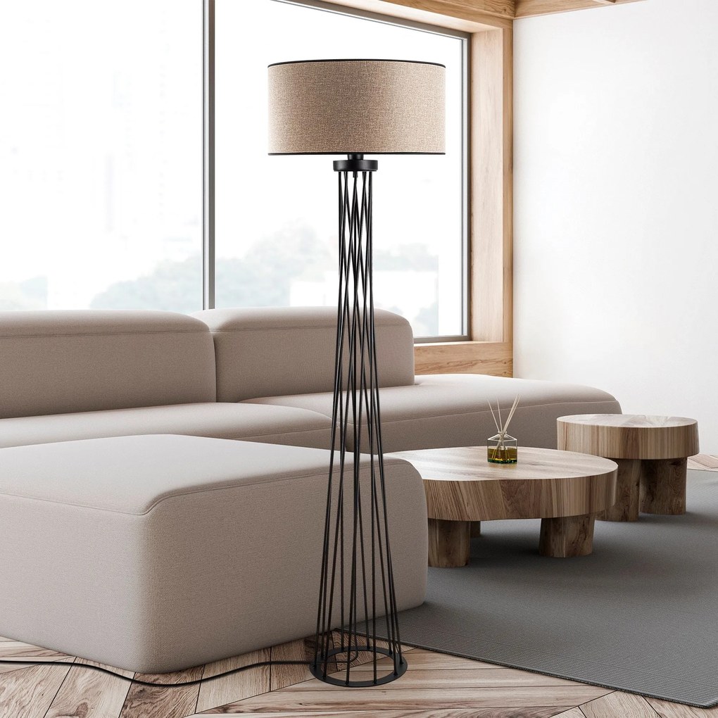 Candeeiro de Pé Tall – Branco – 50x175x50 cm