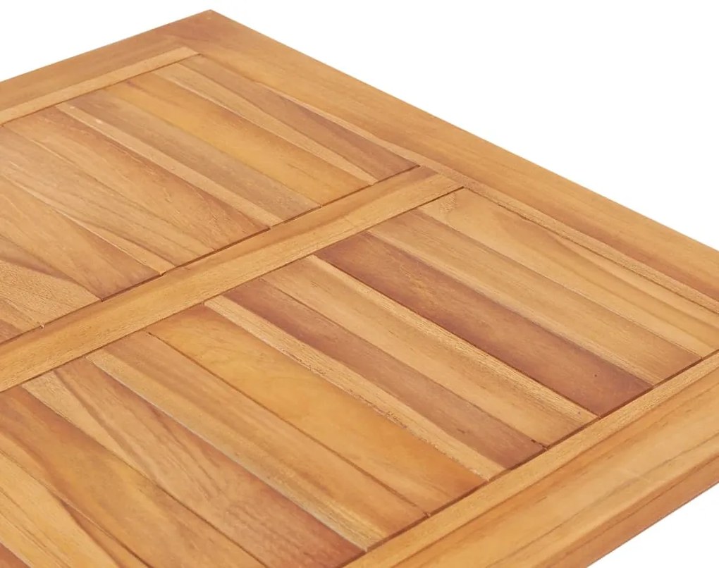 3 pcs conjunto de bar em madeira de teca maciça
