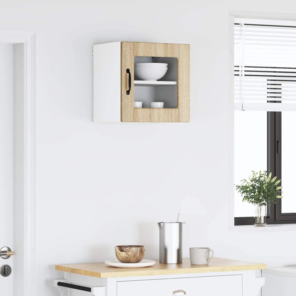 vidaXL Armário de Cozinha com porta Carvalho Sonoma 40 x 31 x 40 cm