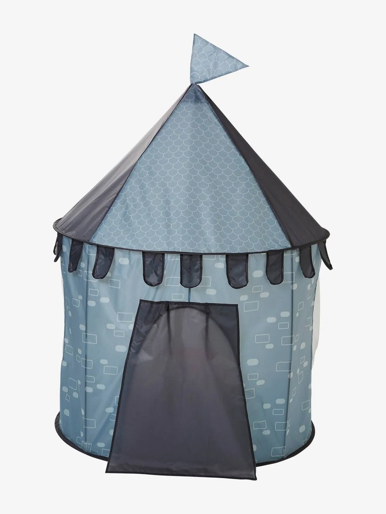Agora -20% | Tenda de jogo castelo, em tecido azul