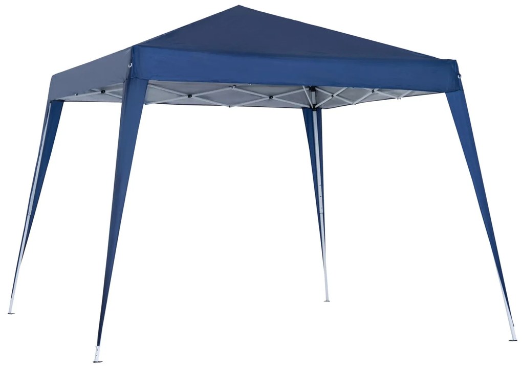 Tenda Dobrável Pop Up 3x3 m – Azul – Para Jardim, Campismo, Festas e E