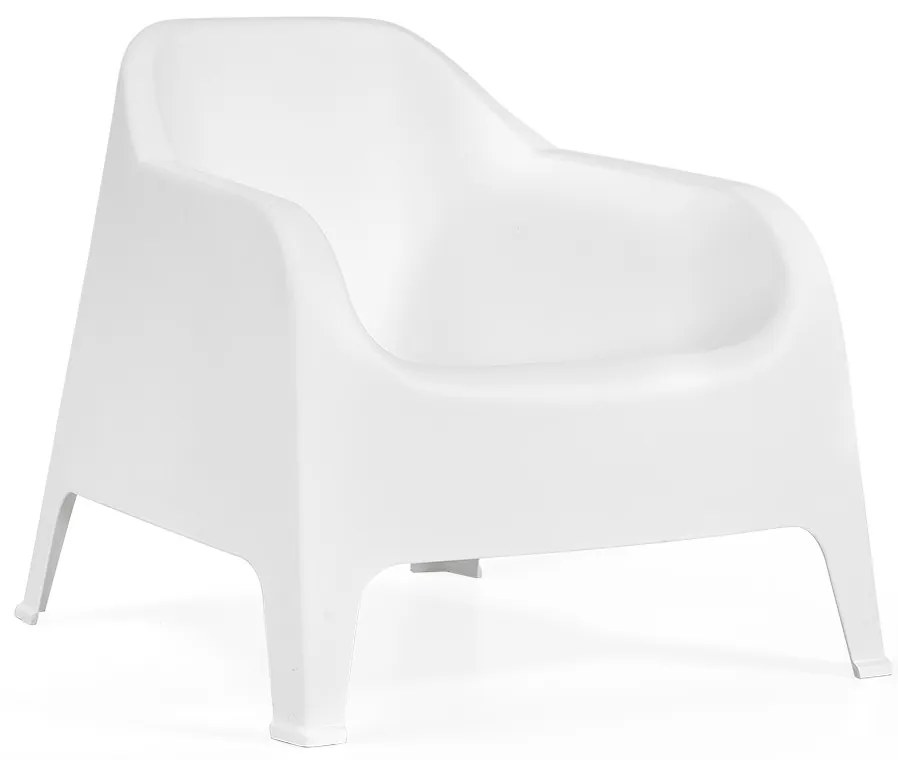 Cadeirão SUNSET Branco, conjunto com 2 unidades