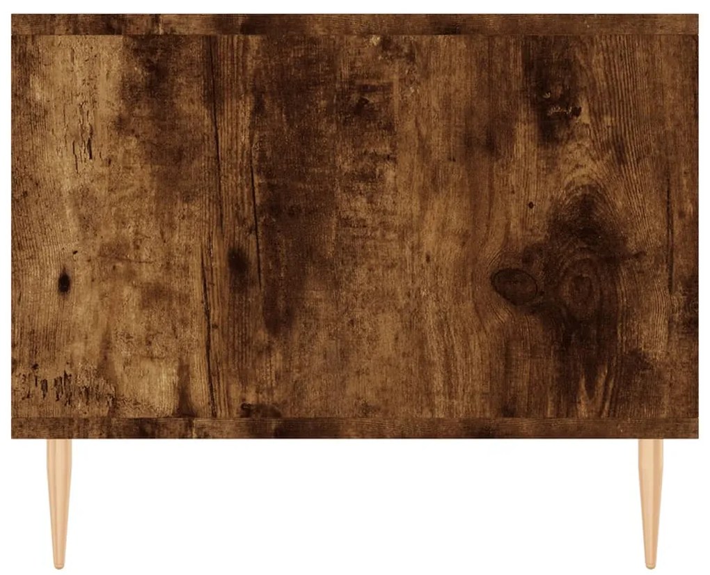 Mesa de centro 102x50x40 cm derivados madeira carvalho fumado