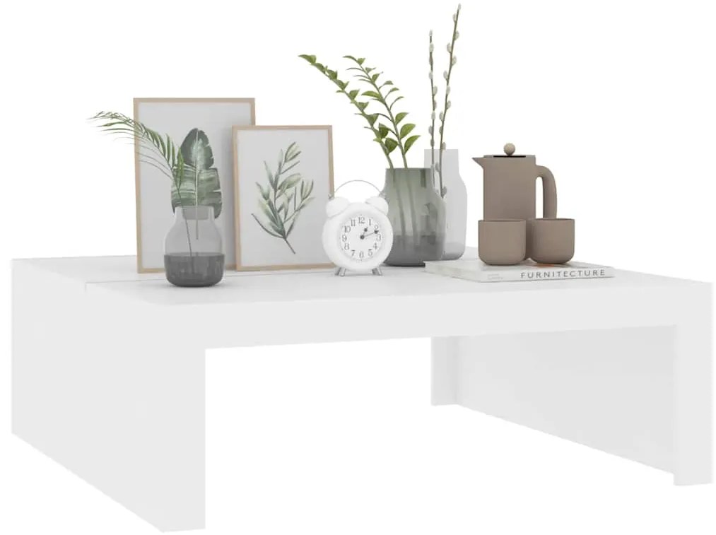 Mesa de centro 100x100x35 cm derivados de madeira branco