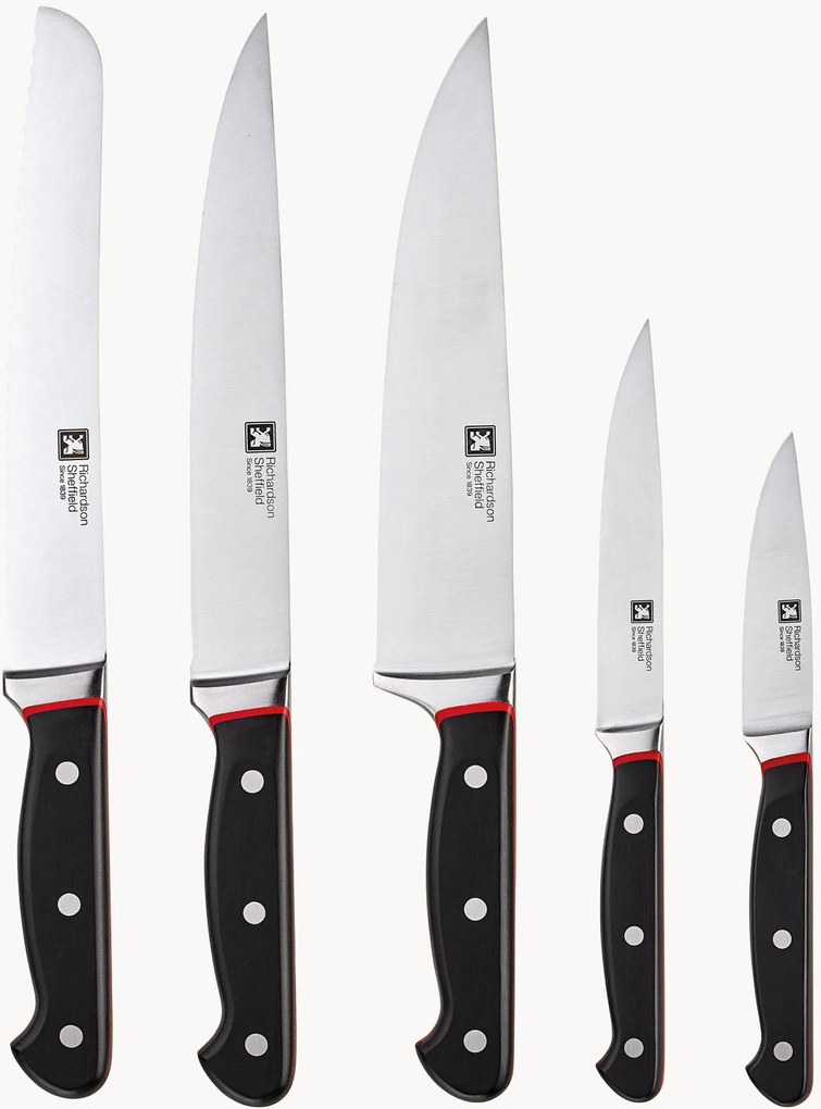 Conjunto de facas de cozinha com bloco Velocity, conjunto de 6