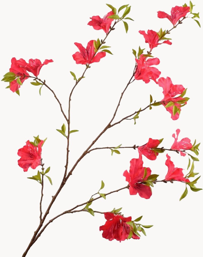 Flores artificiais Rhododendron, conjunto de 2