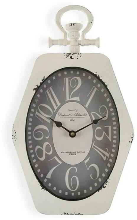 Relógio de Parede Versa Metal (5,5 x 40,5 x 23 cm)
