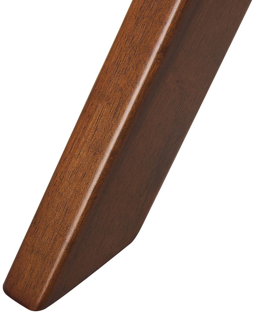 Mesa de jantar  castanho escuro ⌀ 120 cm TYMIS Beliani