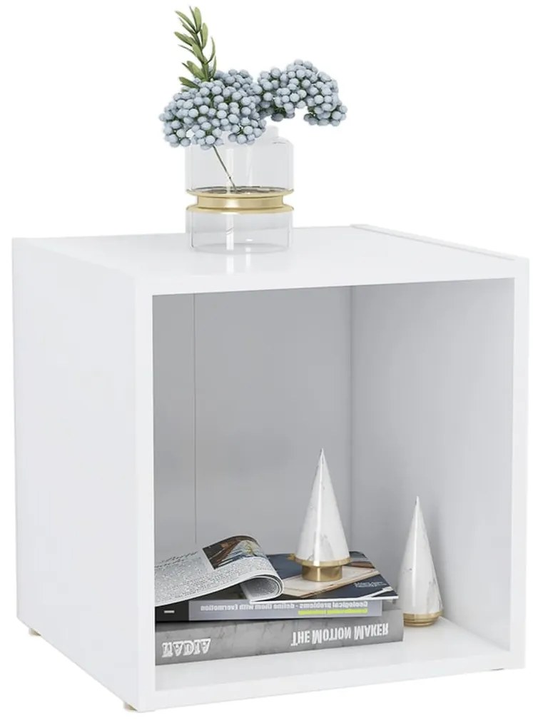 Móvel de TV 37x35x37 cm contraplacado branco