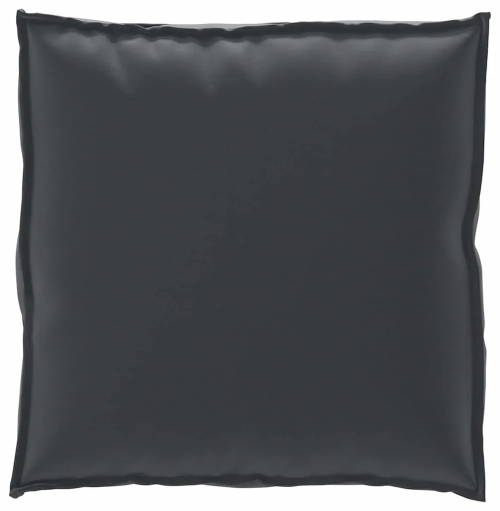 Almofada para Palete Preta 70x70x12 cm Tecido Oxford