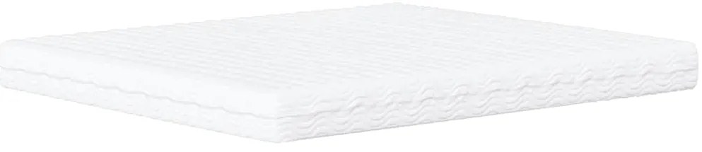 Colchão de espuma 160x220 cm dureza H2 H3 branco