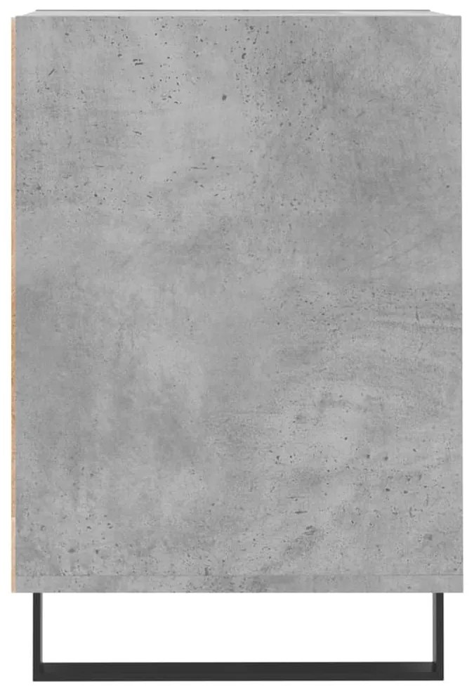 Móvel p/ TV 100x35x55 madeira processada cinzento cimento