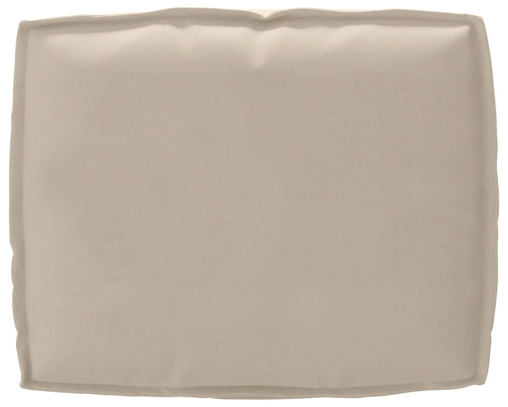 Conjunto de Almofadas para Paletes 2 Peças Taupe em Tecido Oxford