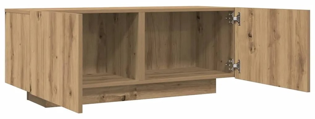 Móvel TV 100x35x40 cm derivados de madeira carvalho artisiano
