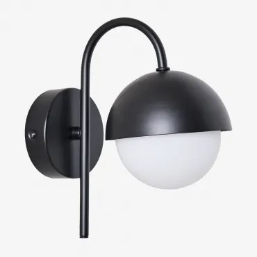 Luminária De Parede De Ferro Birgit Para Banheiro Preto - Sklum