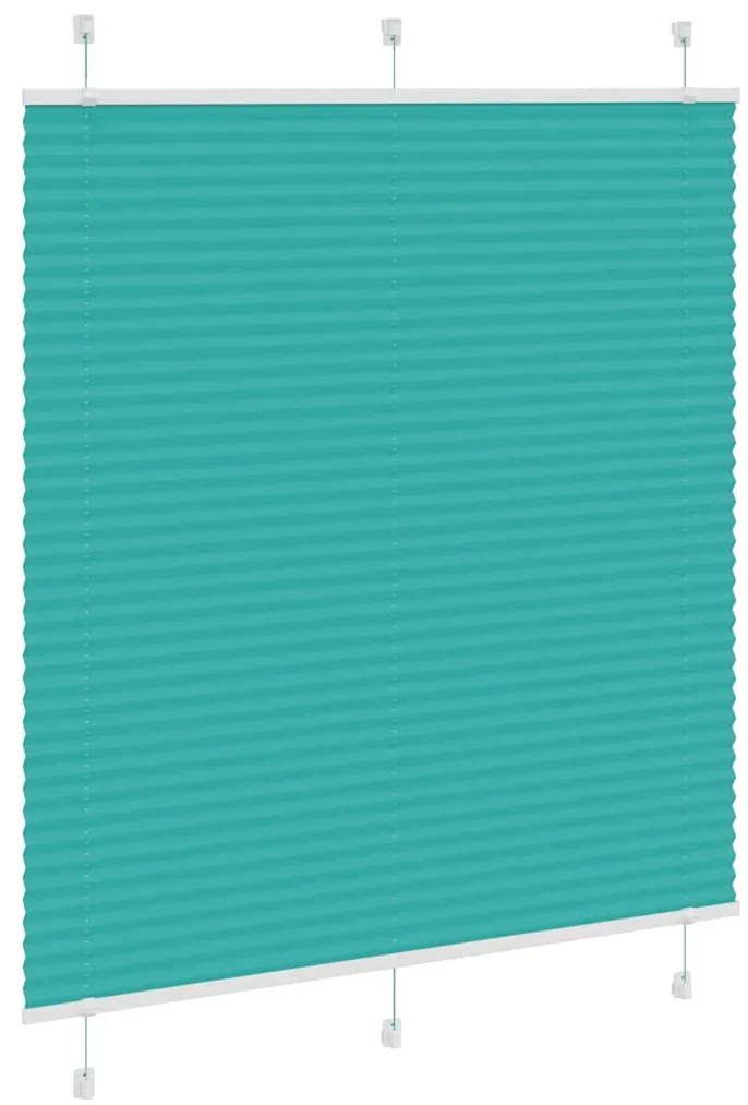 Plissado Cego Gasolina verde 115x150 cm Largura Tecido 114,4 cm