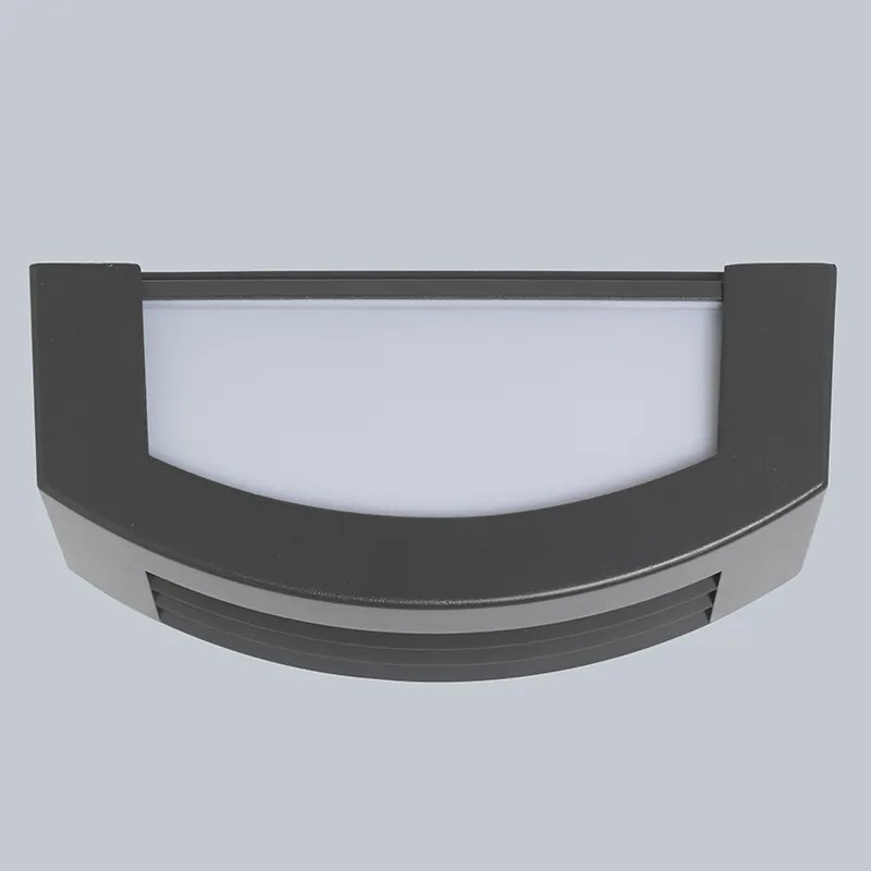 LED Candeeiro de parede inteligente antracite IP44 com Wi-Fi P45 - Hurricane 1 Moderno