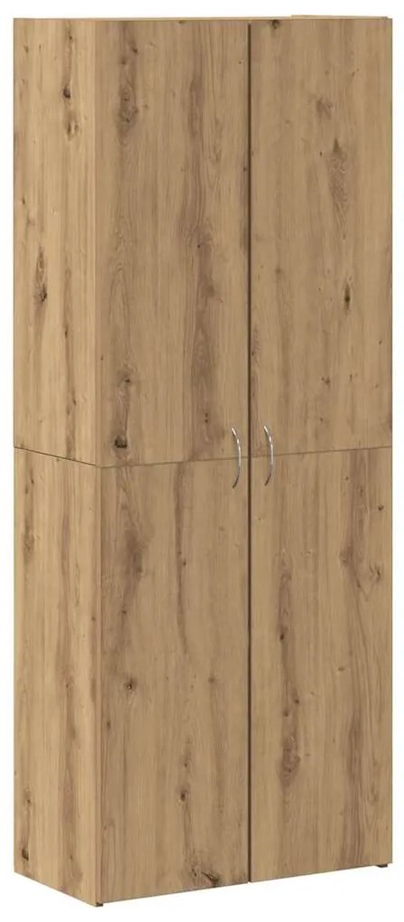 Armário Alto Artisan em Carvalho 60 x 32 x 153 cm Madeira de Qualidade