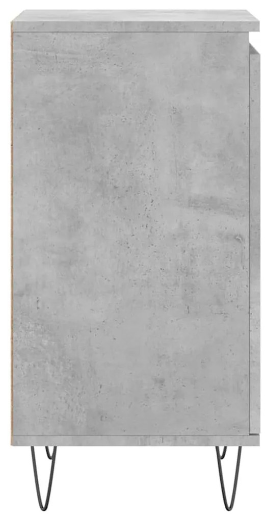 Aparadores 2 pcs 40x35x70 cm derivados de madeira cinza cimento