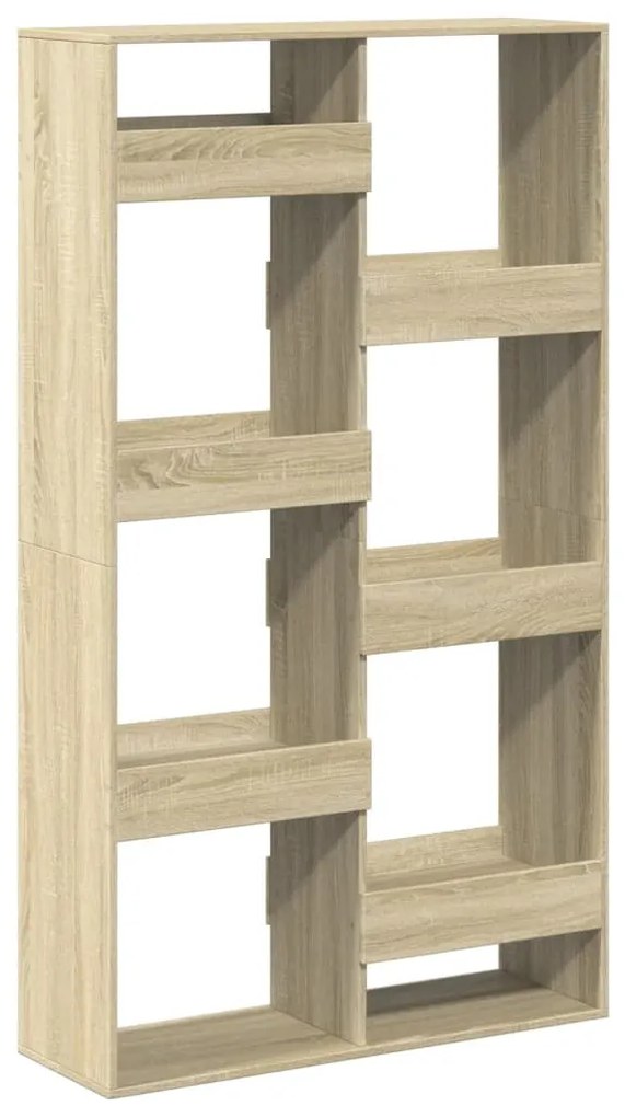Estante 100x33x175 cm derivados de madeira carvalho sonoma