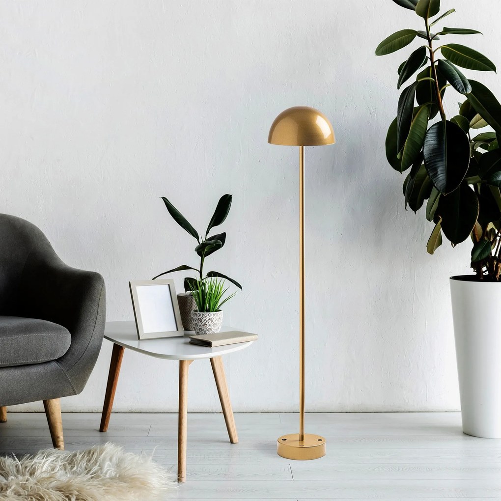 Candeeiro de Pé Sept – Dourado – 20 cm x 115 cm