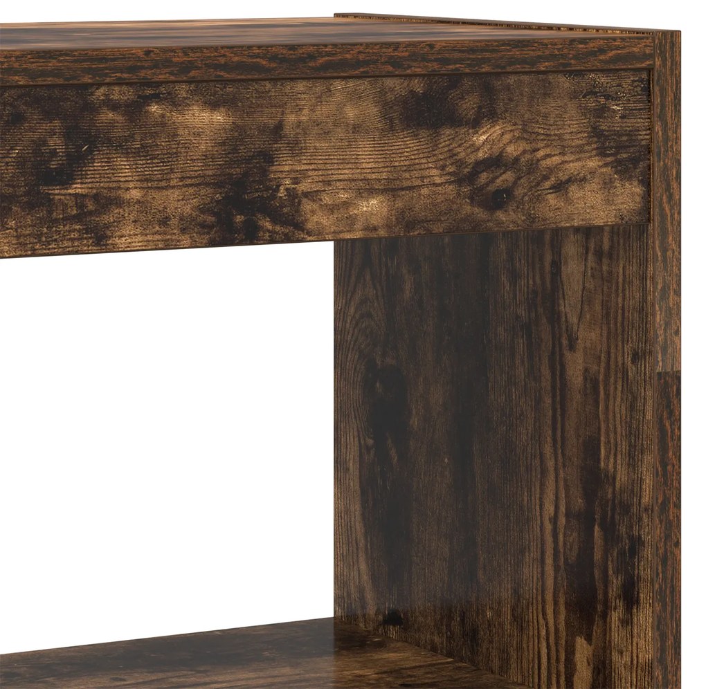 Estante Castanha Castanho Madeira composta 100 x 30 x 198 cm