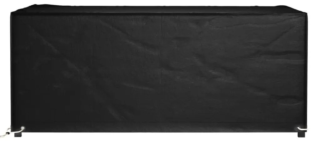 Capa p/ mobiliário de jardim 8 ilhós 180x122x75 cm retangular