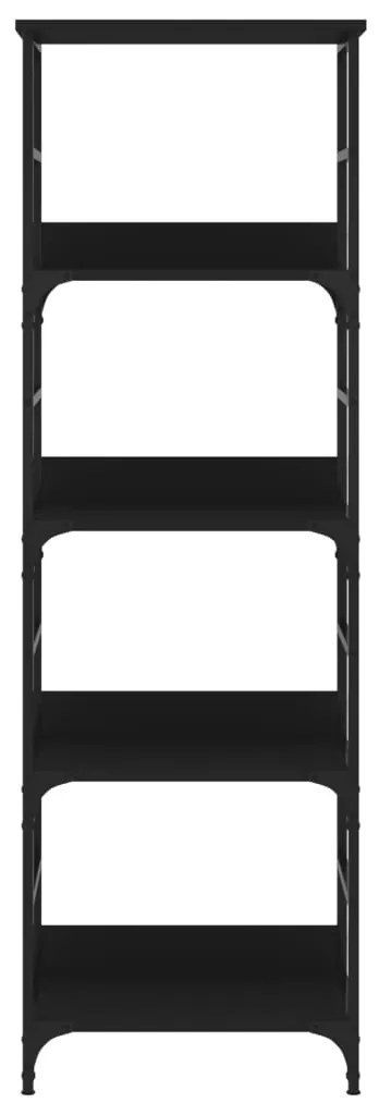 Estante 50x33x153 cm derivados de madeira preto