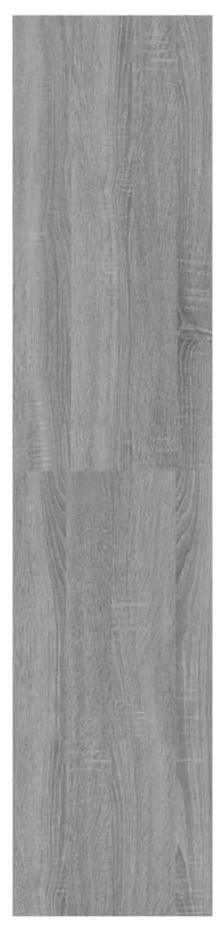 Estante/divisória 100x30x135 cm cor sonoma cinza