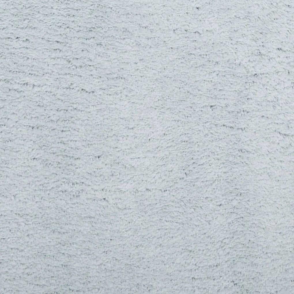 Tapete pelo curto macio e lavável HUARTE 100x200 cm azul