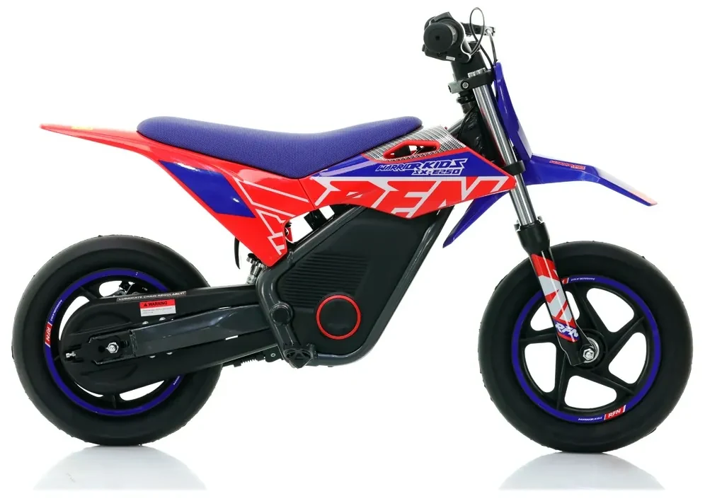 Mini moto elétrica para crianças Minicross electrica RFN Warrior SX ...