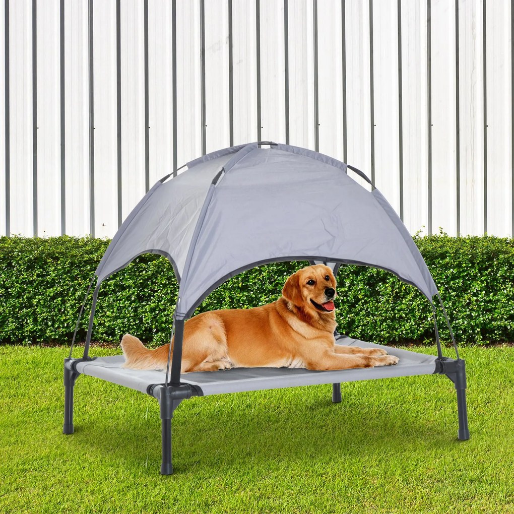 Cama com Cobertura em Tecido