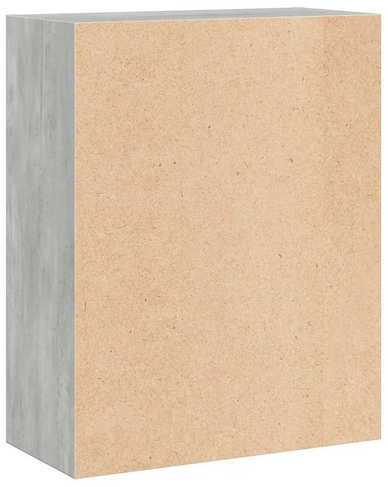 Estante c\ 2 prateleiras 60x30x76,5cm contrap. cinzento cimento