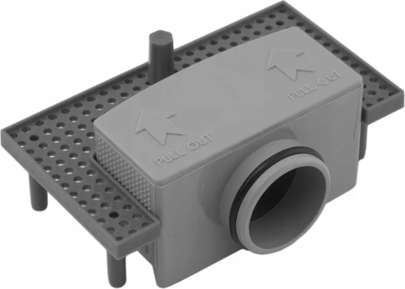 Mexen sifão com filtro para ralo linear, cinza - 1010099