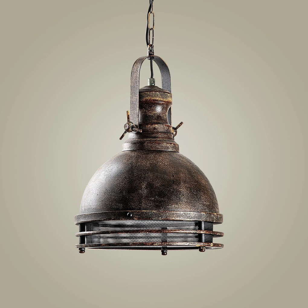 Candeeiro Chandelier Saglam – Cor Antiquada – Ø30 h:40 cm