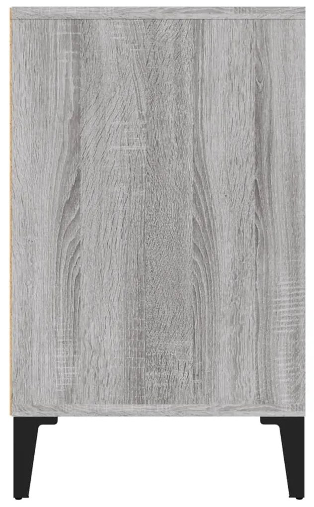 Sapateira 102x36x60 cm derivados de madeira sonoma cinza