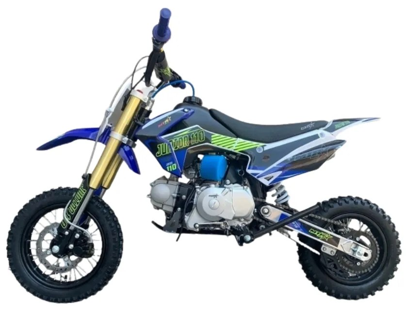 MINI MOTO INFANTIL GASOLINA 110CC  MTR JUNIOR 110 AZUL