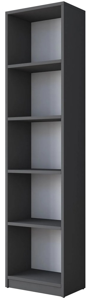 Secretária de Estudo HA115 – Nogueira e Antracite – 120x161,8x50 cm