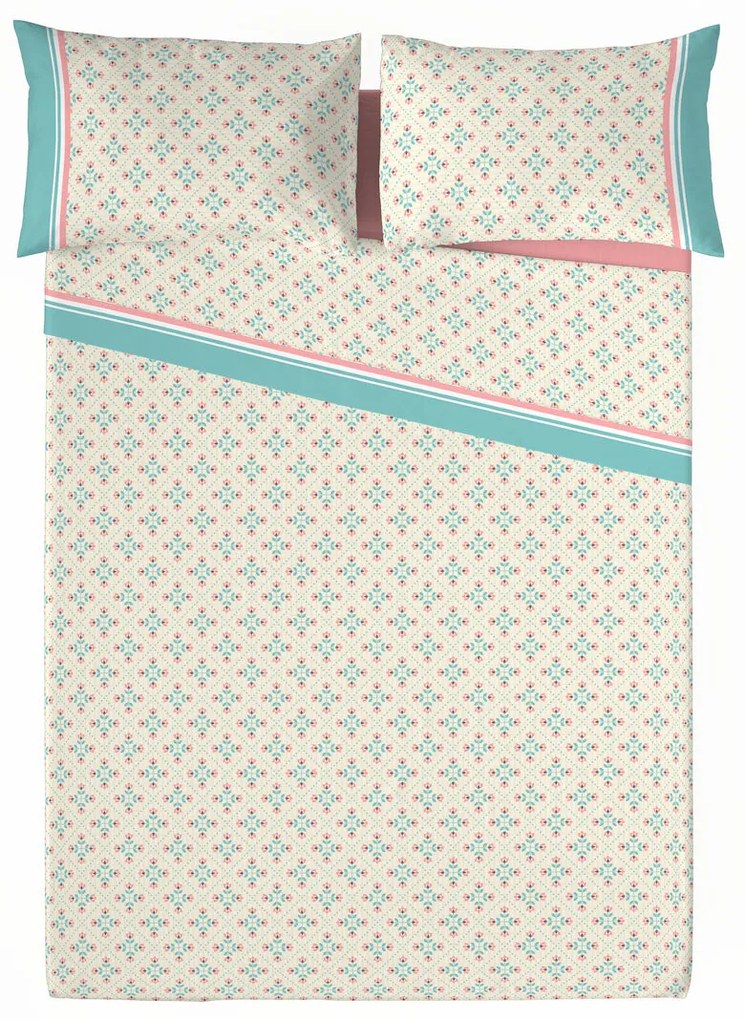 Conjunto de Lençóis Naturals LOIRA (Solteiro)