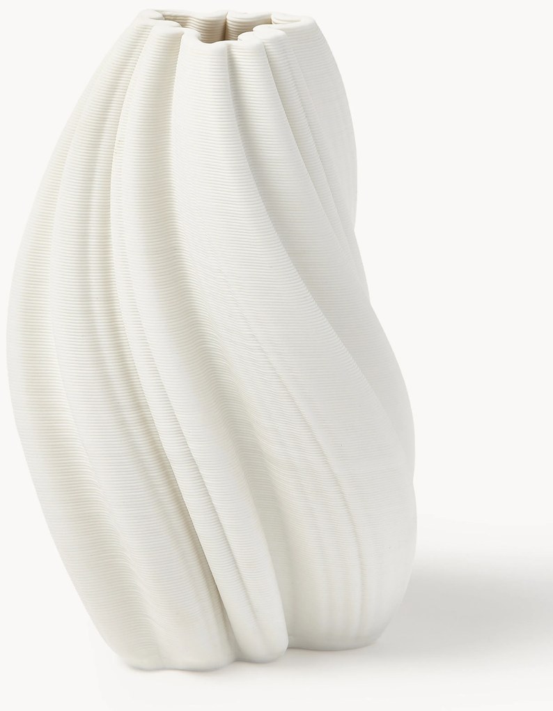 Jarra de porcelana impressa em 3D Melody, Alt 18 cm