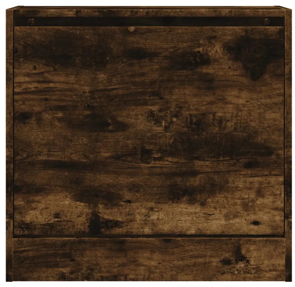 Sapateira 60x21x57 cm derivados de madeira carvalho fumado