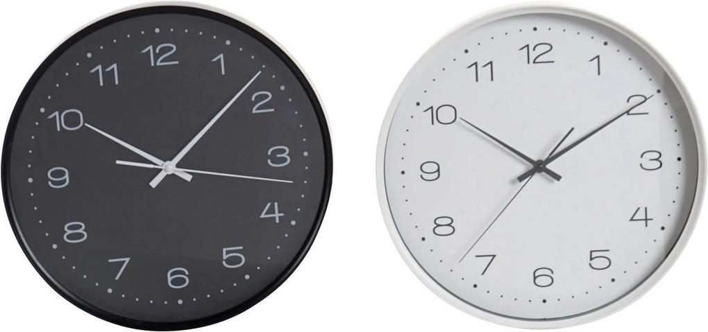 Relógio de Parede DKD Home Decor Minimalista PVC (2 pcs) (35 x 5 x 35 cm)