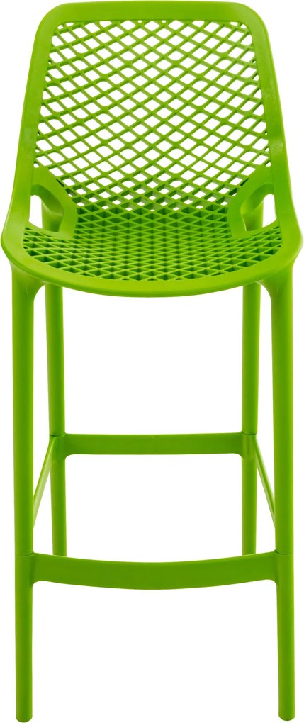 Conjunto de 2 bancos de bar Air 45 x 105 x 53 cm Verde