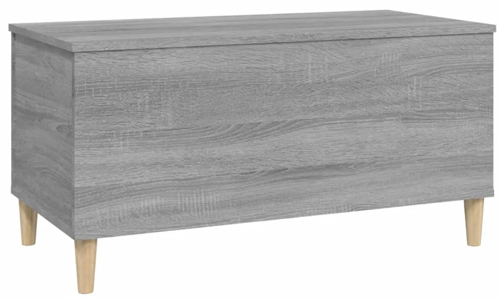 Mesa de centro 90x44,5x45 cm derivados de madeira cinza sonoma