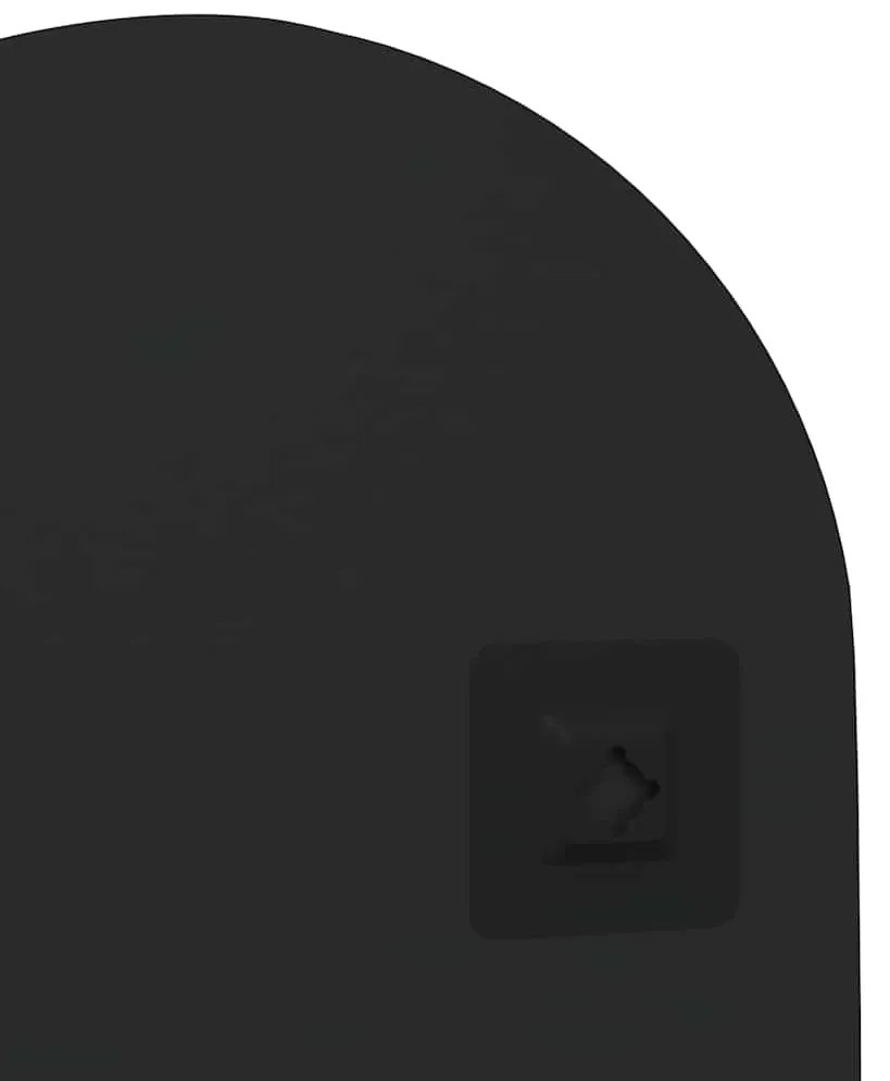 Espelho de parede oval com luzes LED 30x70 cm vidro