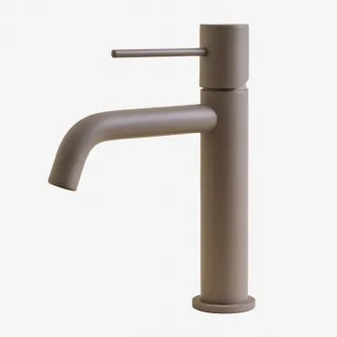 Torneira De Lavatório Em Latão Orveta Moka Brown & ↑20 Cm - Sklum